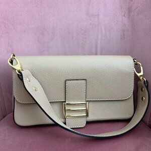 Italian Leather Shoulder Bag – Never Used